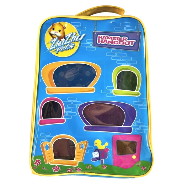 Zhu Zhu Pets Hamster Hangout Collector Accessory Storage Carrying Case - Picture 1 of 11